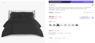 Edredones, mantas y juegos de sabanas desde solo 7,64€