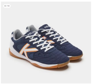 Zapatillas de Futbol Sala de Hombre Kelme Indoor Copa por 19.7€ (Cuenta Nueva 11.82€)