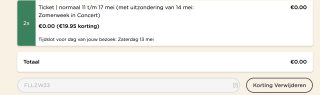2 gratis tickets voor de Libelle Zomerweek met deze kortingscode