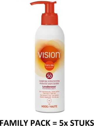 Vision High SPF50 spray (200ml) 5 stuks voor €45 bij Bol.com