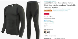 Ropa Interior Térmica Cálida por 16,99€