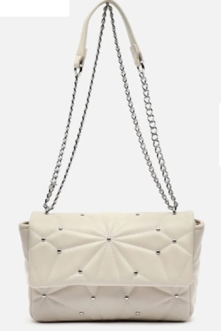 Bolso bandolera acolchado con detalles metálicos Naida por 12€