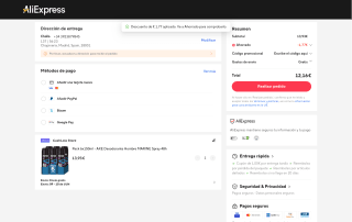 Pack 6 desodorantes Axe 6x150ml por 12,16€