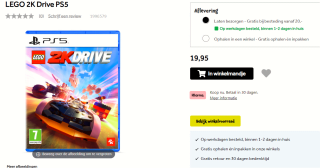 LEGO 2K Drive - Nintendo Switch (Code in Box) voor €19,95 bij Intertoys