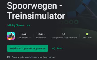 Spoorwegen - Treinsimulator voor Android gratis