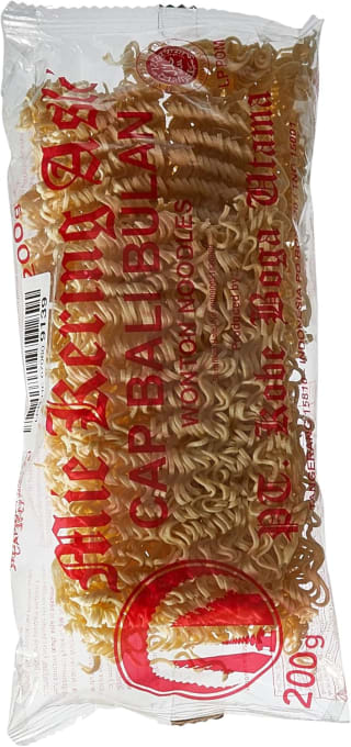 Bali Bulan Wonton Noodles Mie Kering Asli 200 g por 1,17€
