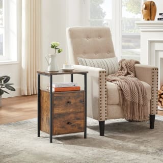 VASAGLE Nachtkastje/Bijzettafel met 2 Laden voor €34,99 dmv code bij Songmics