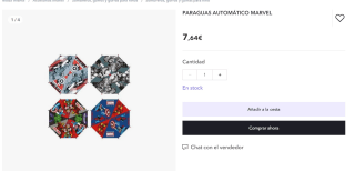 Recopilación Pack de 2 paraguas infantiles desde 4,59€ la unidad