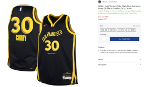 Camiseta para Hombre de los Golden State Warriors Nike City Edition Swingman Jersey 23 por 42.5€