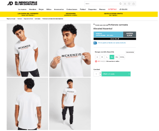 McKenzie camiseta Elevated Essential por solo 8€