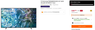 Televisor Samsung TQ55Q60DAUXXC 55" QLED UltraHD 4K HDR10+ Tizen por 539.99€