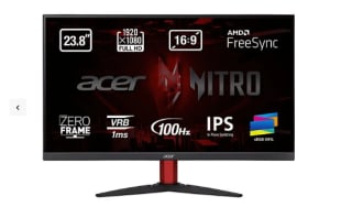 Monitor gaming - Acer Nitro KG242YE, 23.8" Full HD IPS, 1 ms, 100 Hz, 2 x HDMI(1.4) + 1 x VGA, FreeSync por 92.9€