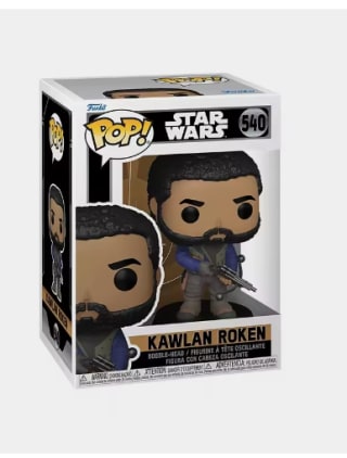 Figura - Funko Pop! Kawlan Roken, Star Wars: Obi-Wan Kenobi, 9.5 cm, Vinilo por 9.37€