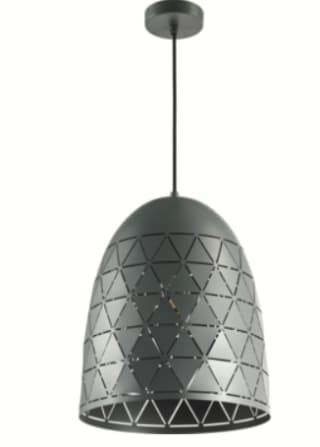Hanglamp Evy grijs Ø30 cm voor €20,99 bij de Gamma