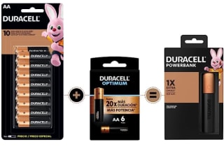 Kit de baterías Duracell por $699 en Amazon