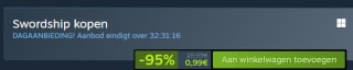 Swordship voor €0,99 via Steam