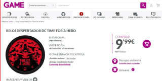 Recopilación de relojes despertador con licencia por 9,99€