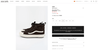 Zapatillas VANS impermeables Hombre por solo 43,50€