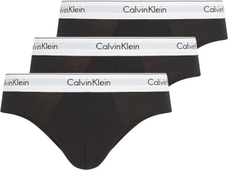 Pack de 3 Calvin Klein Boxer Briefs de Cadera para Hombre por 21€