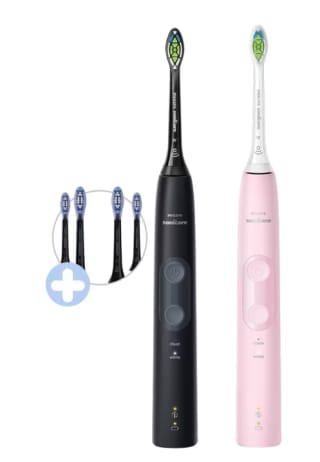 Philips Sonicare ProtectiveClean 4500 Series met 4x Philips Sonicare Opzetborstels voor €99,95 bij iBOOD
