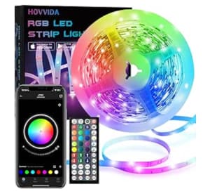 Tira LED de 5M con 150 Leds APP y Mando a distancia por 4.99€