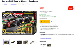 Carrera GO!!! Race to Victory - Racebaan voor €29,89 bij Bol.