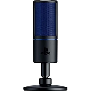 Razer Seiren X para PlayStation Micrófono de condensador por 57,47€.