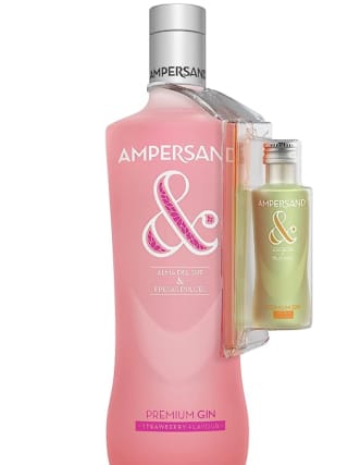 Ampersand Gin Fresa con Miniatura aleatoria Ampersand de Regalo - 70cl por 10,99€