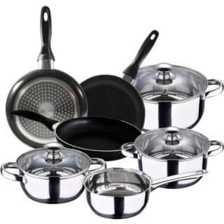 San Ignacio Faro Batería de Cocina 4 Piezas + Set de 3 Sartenes por 38.49€