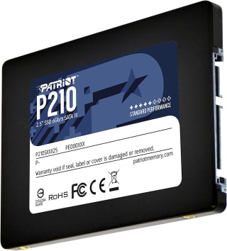 Disco duro interno Patriot P210 2.5" SSD 1TB SATA 3 por 57,99€