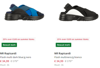 Tot 84% korting op schoenen bij Otrium