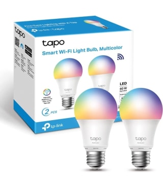 TP-Link Tapo L530E 2-Pack - Bombilla LED inteligente por 18,98€.