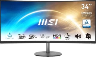 MSI PRO MP341CQ 34" Wide Quad HD 100hz VA monitor voor €189 met Bol select