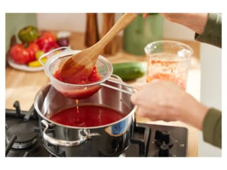 ERNESTO® 3 roestvrijstalen-keukenzeef-set voor €2,99 in de Lidl webshop