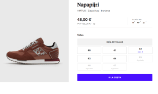 Zapatillas para Hombre Napapijri Virtus por 48€