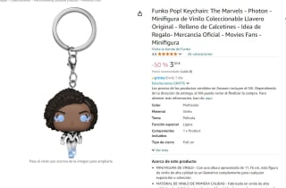 Funko Llavero Pop, The Marvels Photon por 3€