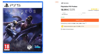 Videojuego Prodeus PS5 por 18,99€