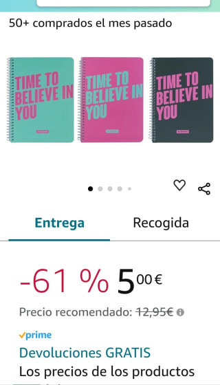 Mr.Wonderful Set 3 Libretas A5 por 5€.