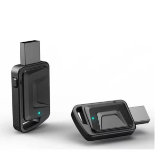 Adaptador CarPlay cable a inalámbrico con banda dual 2,4G/5,8 GHz Bluetooth 4,2 por solo 20,22€