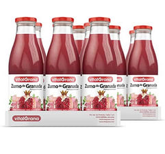 Zumo de Granada Natural 100% 24 botellas 750ml por 35,08€