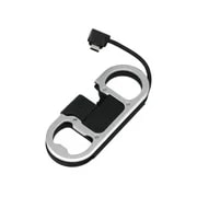 Dusted Llavero Multifuncional Con Cable Micro Usb Negro por solo $2.990