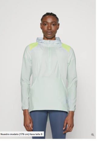 Chaqueta cortaviento Under Armour Run Anywhere para Mujer por 45€