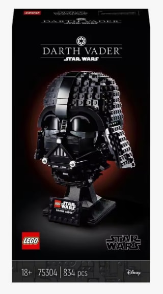 Kit de construcción creativa y divertida LEGO® Star Wars™ 75304 Casco de Darth Vader™ por 49,99€