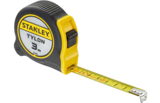 Cinta Métrica STANLEY Flexómetro Tylon 3m Acero Resistente por solo 3,95€