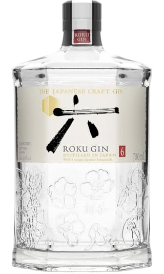 Suntory Roku Gin Ginebra Japonesa 700ml por 18,99€.