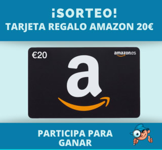 💥Sorteo Exprés: Tarjeta Regalo Amazon de 20€💥