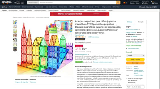 Azulejos magnéticos para niños Coodoo 40 piezas por 19,99€