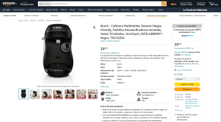 Bosch Tassimo Happy Friendly TAS102EA por 39€