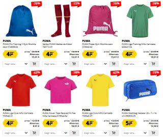 Decuentazos hasta 90% en ropa deportiva Puma