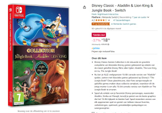 Disney Classic Games Collection: The Jungle Book, Aladdin and The Lion King voor €18,99 met Amazon Prime